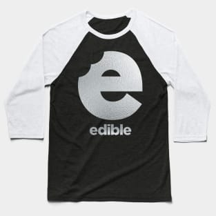 Edible Records Baseball T-Shirt